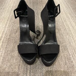 Pierre Hardy Black Strappy Heels